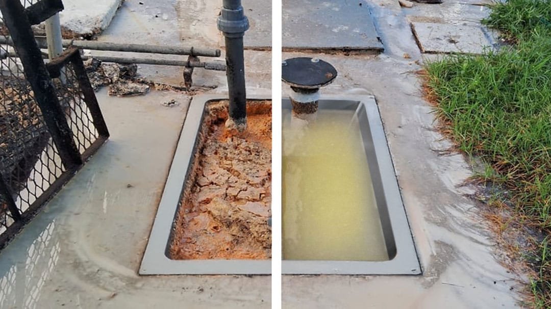 Reducción de grasa en planta de alimentos